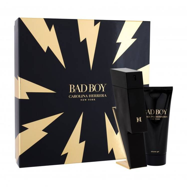 Carolina Herrera Bad Boy 100ml Woda Toaletowa + 100ml żel Pod Prysznic ...